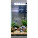 3D Akvaryum Dekoratif Mizah Tabelaları - 3’lü Ahşap Görünümlü Set - Tasarım (7x5 cm)