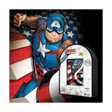 3D - America - 300 Parça Puzzle - Metal Kutu - 001-Renkli - 100 x 100 cm