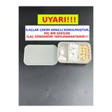 3D Atelier 3 Bölmeli Taşınabilir İlaç Kutusu Natural - İlaç Düzenleyici ve Hap Saklama Kabı