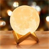 3D Ay Gece Lambası Dekoratif Küre LED 3D Ay Lambastandlı 3D Ay Gece Lambası Dekoratif Küre LED 3D Ay Lamba