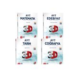 3d Ayt Eşit Ağırlık Soru Bankası Seti Deneme Sınavı Hediyeli