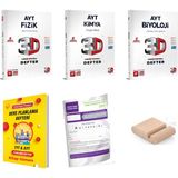 3D Ayt Fizik Kimya Biyoloji Video Destekli Defter - Yks 2026 +Planlama Defteri+Telefon Tutucu+Deneme