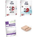 3D Ayt Fizik Soru Bankası ve Video Destekli Defter- Yks 2026 + Telefon Tutucu + Tyt Deneme