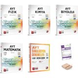 3D Ayt Matematik Fizik Kimya Biyoloji + 3lü Sayısal Simülasyon Deneme Yks 2026 + Tutucu + Deneme