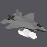 3D BASKI 5TH GEN MMU KAAN JET (TF-X) UÇAĞI MODELİ