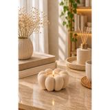 3D BASKI EVRENİ Dağ Teknoloji Bubble Dekoratif Mumluk | 3D Baskı Tealight Mumluk