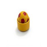 3D Baskı Fidget Clicker Stres Oyuncağı, Basmalı Anti Stres Oyuncak, Futbol, Basketbol ve Çiçek Model Seçenekleri (Sarı Kırmızı)