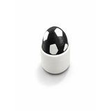 3D Baskı Fidget Clicker Stres Oyuncağı, Basmalı Anti Stres Oyuncak, Futbol, Basketbol ve Çiçek Model Seçenekleri (Siyah Beyaz)