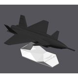 3D BASKI KIZILELMA İNSANSIZ JET UÇAĞI MODELİ