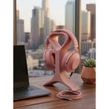 3D Baskı Kulaklık Standı – Modern Tasarım Masaüstü Kulaklık Askısı | Dayanıklı, Şık ve Minimal Organizer - Pembe