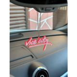 3D Baskılar Gta Vice City Dikiz Ayna Süsü (Seffaf Pembe)