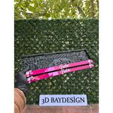 3D Bay Design Barbie Pleksi Plakalık 2 Adet Büyük