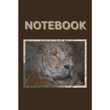 3D BEAST FACE HOLOGRAM THEME DESIGN NOTEBOOK: Fierce Beast Design Themed Everyday Use Notepad Journal – 6 X 9 INCHES - 150 PAGES