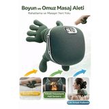 3D Boyun Ve Omuz Masaj Aleti Şarjlı, Isıtmalı, Derin Doku Masaj Cihazı Evde Profesyonel Masaj