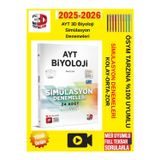 3D Çözüm Yayınları 3D 2026 Ayt Biyoloji Simülasyon Deneme Seti + Android Kalem