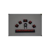 3D Craft Valorant Keycaps Mekanik Klavye Tuşu - 6 Adet