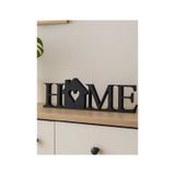 3d Dekoratif Home Yazılı Biblo - Ev Hediyesi Modern Masa Üstü Dekor - 248x75x15mm