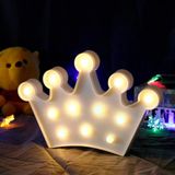 3D Dekoratif Pilli Kraliçe Tacı Model Led Masa Ve Gece Lambası (5250)