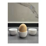 3D DESİNG MARKET 3'LÜ MODERN YUMURTALIK BEYAZ