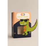 3D Dinozor Desenli Çocuk Hediye Kutusu