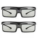 3D Dlp Bağlantısı İçin Şarj Edilebilir 3D Aktif Shutter Gözlük, Ltv 2500 3000 Pro 3500 Pro 3D Projektörler İçin Active Shutter 3D Gözlük, 3D Filmler Aktif Rf 3D Gözlük