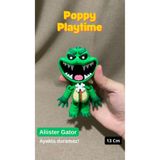 3D Ekspres Allister Gator Poppy Playtime Figür Oyuncak Hareketli Eklemli 13 Cm