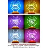 3D Halloween Hediyesi Led Lamba