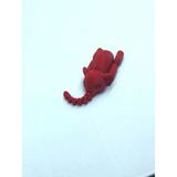 3D Hareketli Oyuncak Fil & Dekor - Kırmızı - Kırmızı-Kırmızı