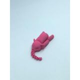 3D Hareketli Oyuncak Fil & Dekor - Pembe