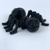 3D Hareketli Sevimli Örümcek Figürlü Oyuncak - Siyah