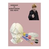 3D Hobby 3D Ron Weasley Harry Potter Figür Boyama Seti - Kendin Boya Hobi ve Etkinlik Seti - Akrilik Boya + 2 Fırça