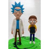 3D Home Rick And Morty 3D Figür