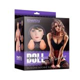 3D Kafa Ve Saçlı Şişme Silikon Manken - Boobie Super Love Doll