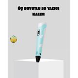 3D Kalem Ergonomik Ve 1.75 Mm Filament Destekli Fdm Yazıcı Kalemi P97515s6968