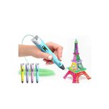 3D Kalem Yazıcı 3D Pen-2 yeni model 3 boyutlu yazıcı kalem seti oled ekranlı adaptörlü