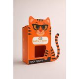 3D Kedi Desenli Çocuk Hediye Kutusu