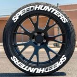 3D Lastik Yazısı Speedhunters Lastik Yazısı 8 Adet