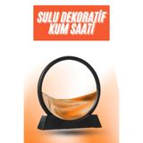 3d Led Işıklı Kum Saati Gece Lambası Hareketli Sulu Kum Saati Orta Boy FRTKGT25DYMUCZZZZSULUKUMSAATİİİİİİ3