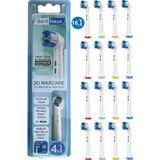 3D Maxcare - 3 Boyutlu Temiizlik Oral B Şarjlı Diş Fırçası Yedek Başlığı - 16 Adet Yedek Başlık