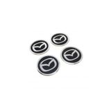 3D Mazda Alüminyum Yapıştırma Jant Göbeği 4'lü 60mm