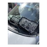 3D Mercedes Benz Takmatik Plakalık 1 Tanesi Kare Plakalık