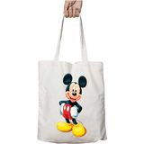 3d-Mickey-Mouse-Png Iki Taraf Kalıcı Yıkanabilir Okul Plaj Omuz Bez Çanta