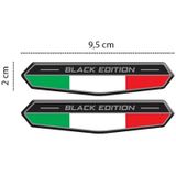 3d Motosiklet Çıkartma Etiket Sticker İtalia Edition