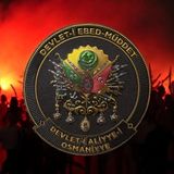 3D Osmanlı Imparatorluğu Arması Patch - 9.5 cm