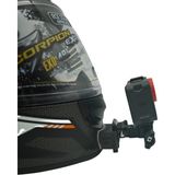 3D Part Works Scorpion Exo 491 Kask Orjinal Chinmounts Aksiyon Kamera Chin Mount Çene Bağlantı Aparatı Seti