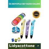 3D Pen Üç Boyutlu Yazıcı Kalem Printer Özel Üretim Bükülebilir Abs Plastik 3D Çocuk Renkli Filament