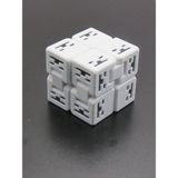 3D Pikselli Iskelet Küp, El Becerisi Geliştirici Oyun, Puzzle, Eğlenceli ve Öğretici - Seçenek 1