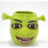 3D Porselen Kupa Bardak - Shrek Figürlü
