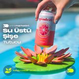 3D Print Marketim Şişme Havuz, Kapalı Havuz, Açık Havuz, Deniz Bardak ve Şişe Tutucu Float Bar Set