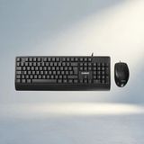 3D Q Klavye ve 1200 Dpı Mouse Seti Ergonomik USB Kablolu Bilgisayar Aksesuarı